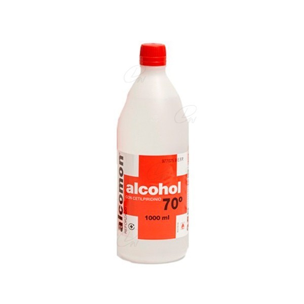 ALCOMON REFORZADO 70º SOLUCION CUTANEA, 1 frasco de 1.000 ml