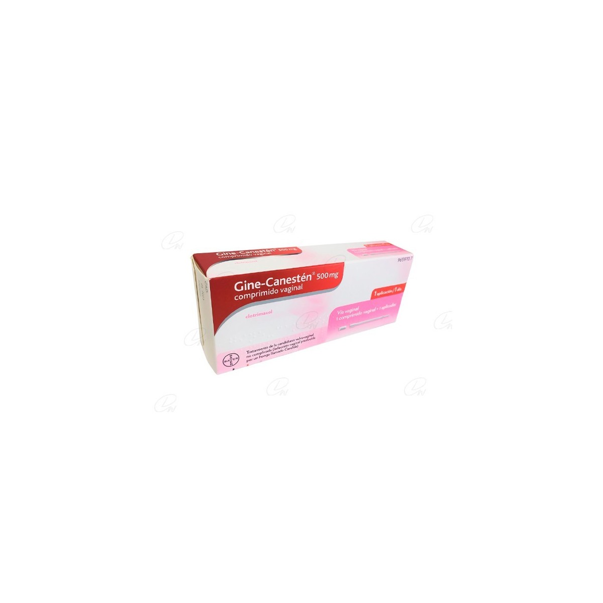 GINE-CANESTEN 500 mg COMPRIMIDO VAGINAL, 1...