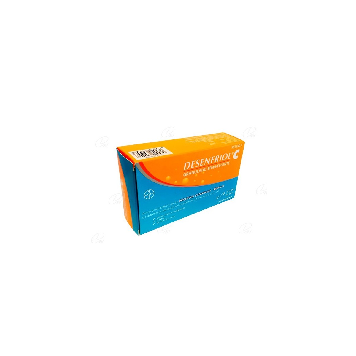DESENFRIOL C GRANULADO EFERVESCENTE, 10 sobres