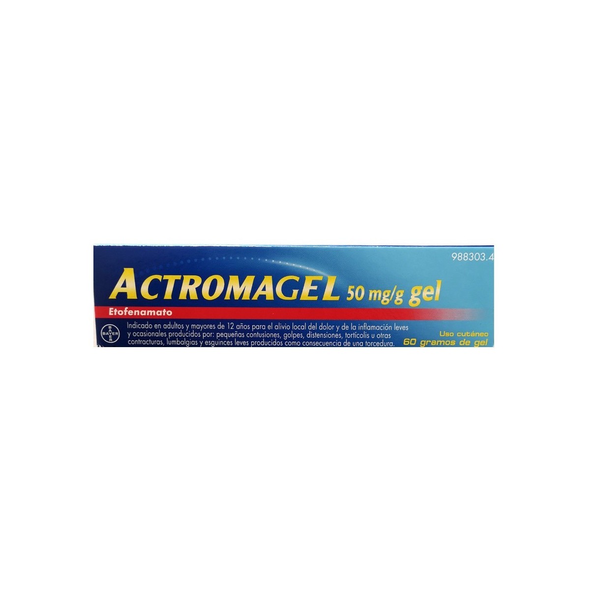 ACTROMAGEL 50 mg/g GEL