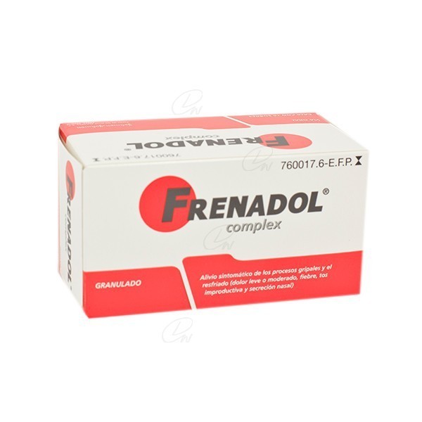 FRENADOL COMPLEX GRANULADO PARA SOLUCION ORAL, 10 sobres