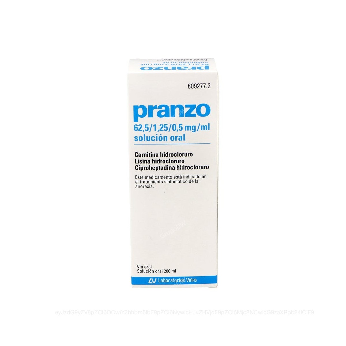 PRANZO 62,5 / 1,25 / 0,5 mg/ml SOLUCION ORAL, 1...