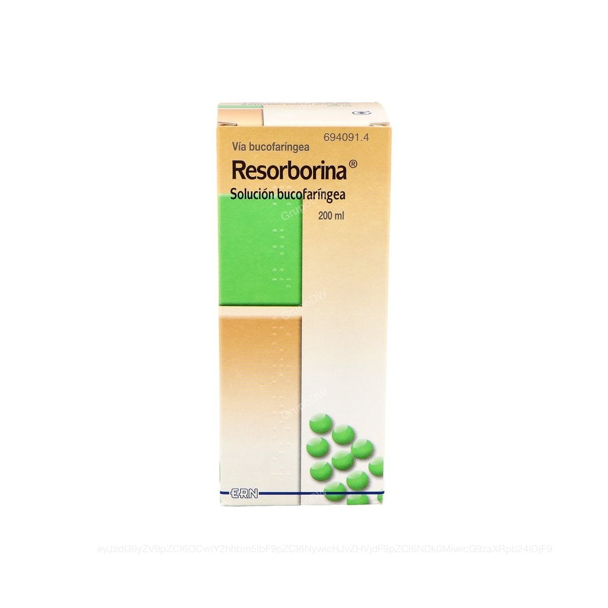 RESORBORINA SOLUCION, 1 frasco de 200 ml