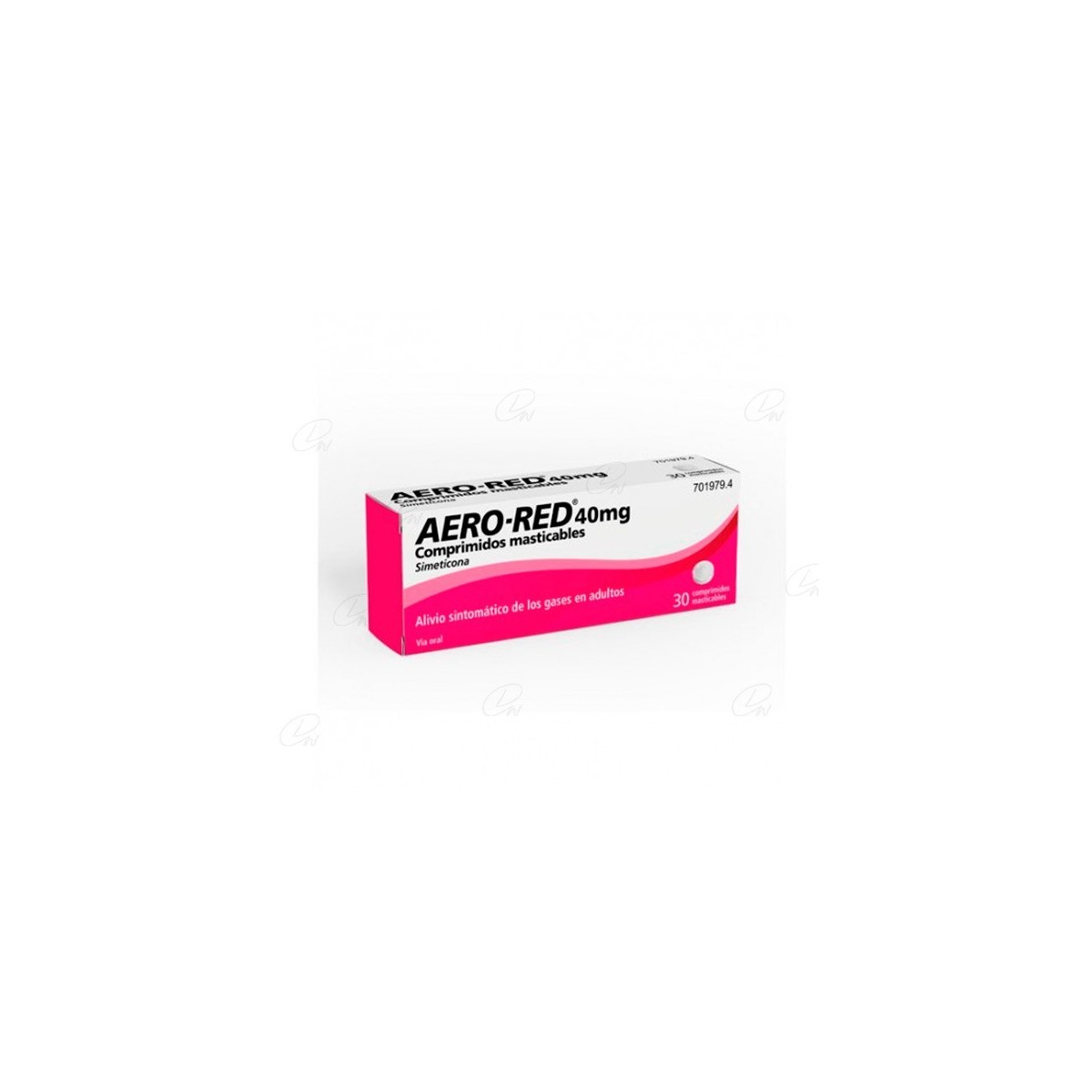 AERO RED 40 mg COMPRIMIDOS MASTICABLES, 30...