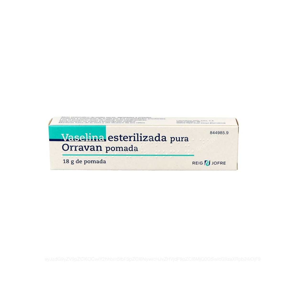 VASELINA ESTERILIZADA PURA ORRAVAN POMADA, 1...