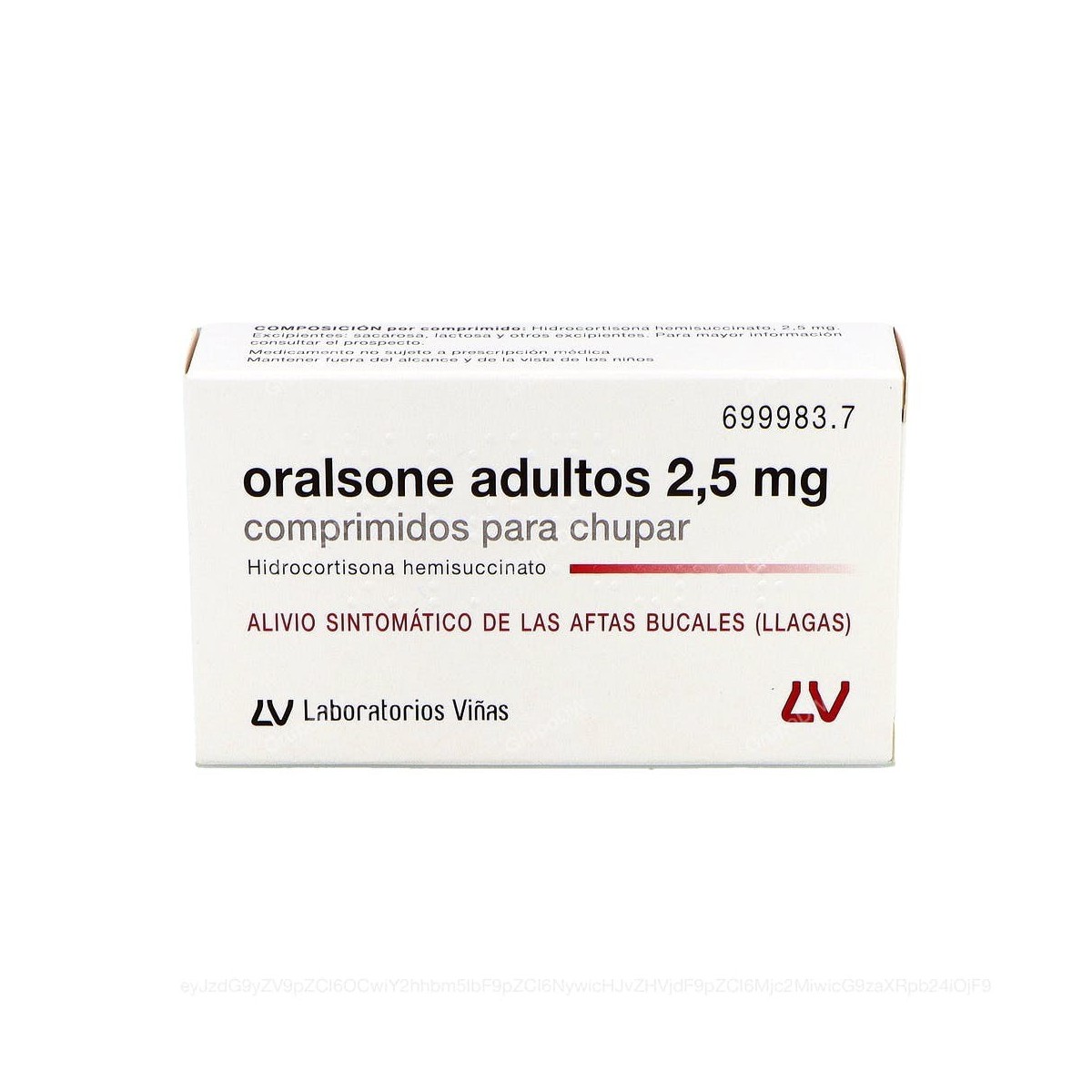 ORALSONE ADULTOS 2,5 mg COMPRIMIDOS PARA...