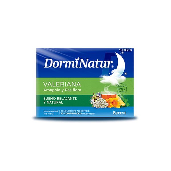 Dorminatur Valeriana, Amapola y Pasiflora 30 comprimidos...