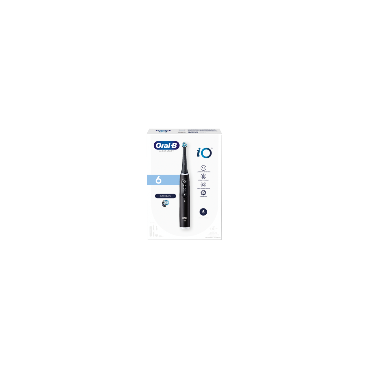 ORAL B CEPILLO ELECTRICO IO 6 NEGRO