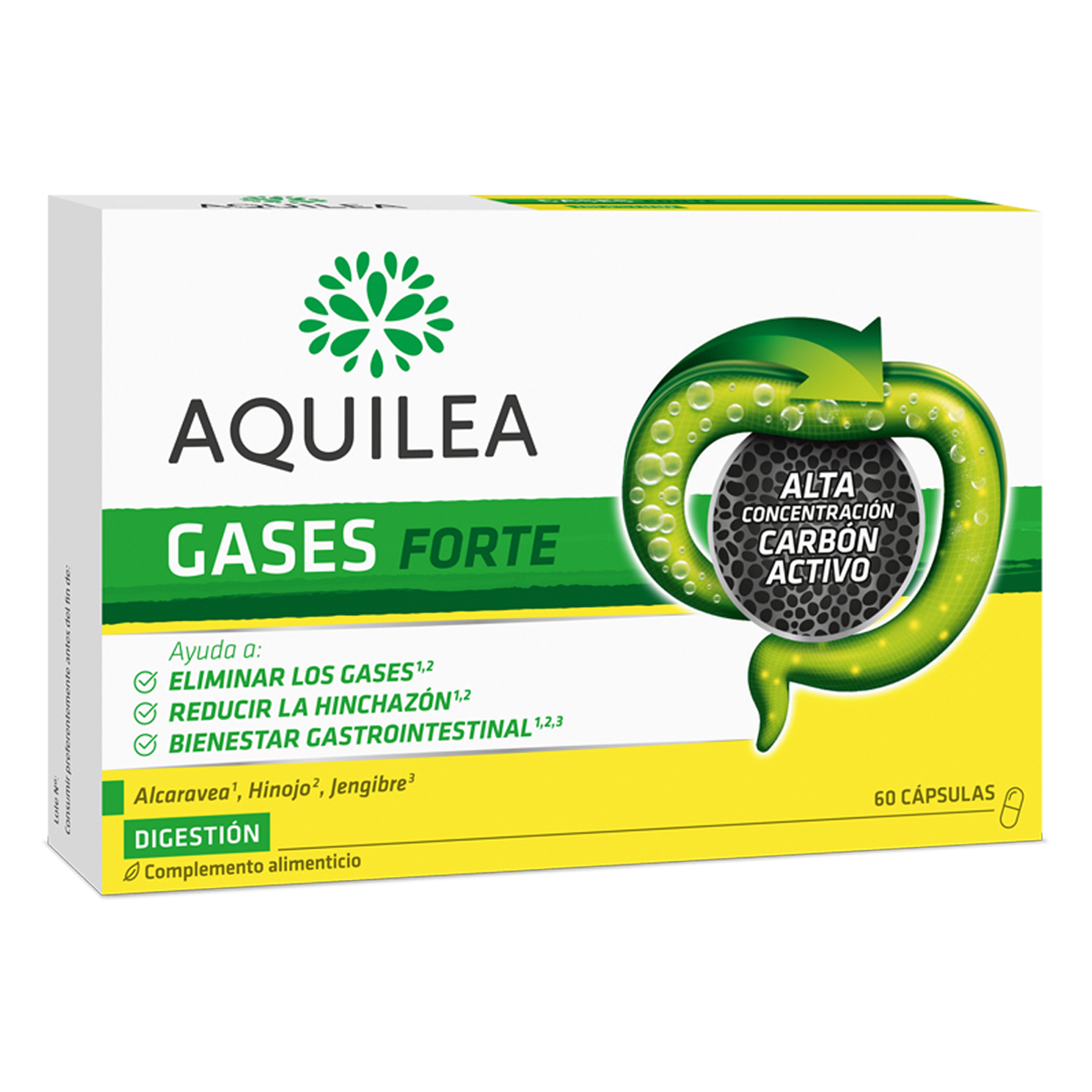 Aquilea gases forte 60 caps