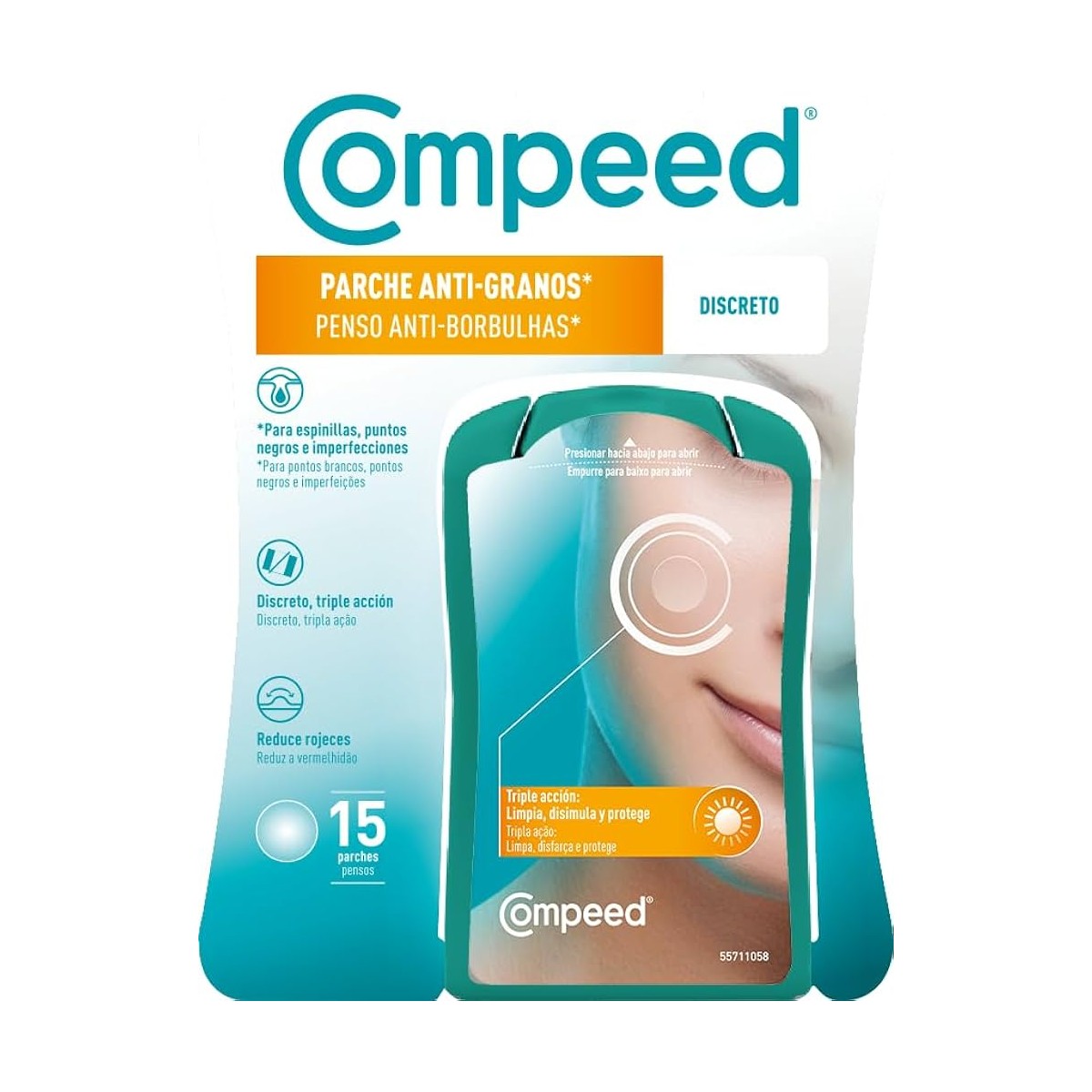 Compeed Parche Antigranos Discreto