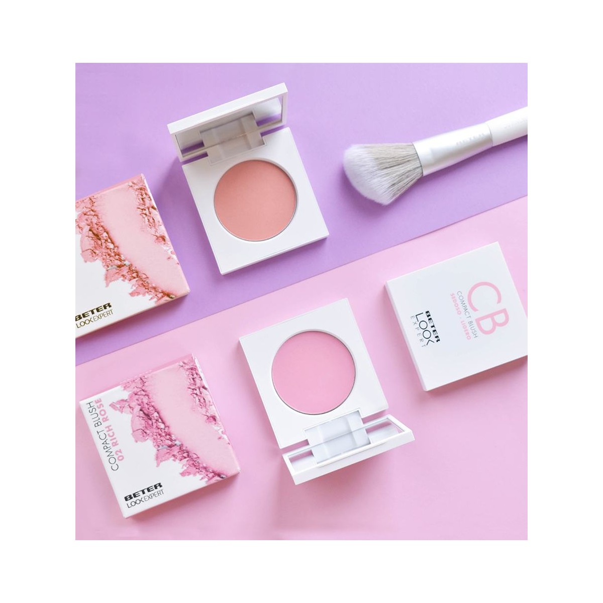 Beter Colorete Compacto 02 Rich Rose