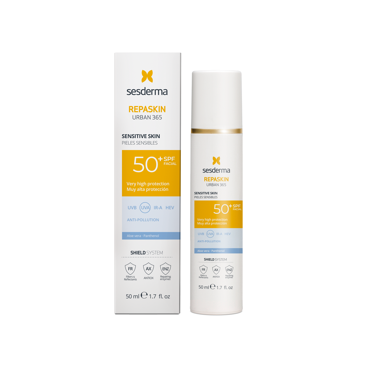 REPASKIN URBAN 365 Pieles Sensibles SPF50+