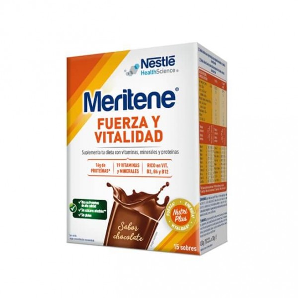 Meritene Chocolate 15 sobres