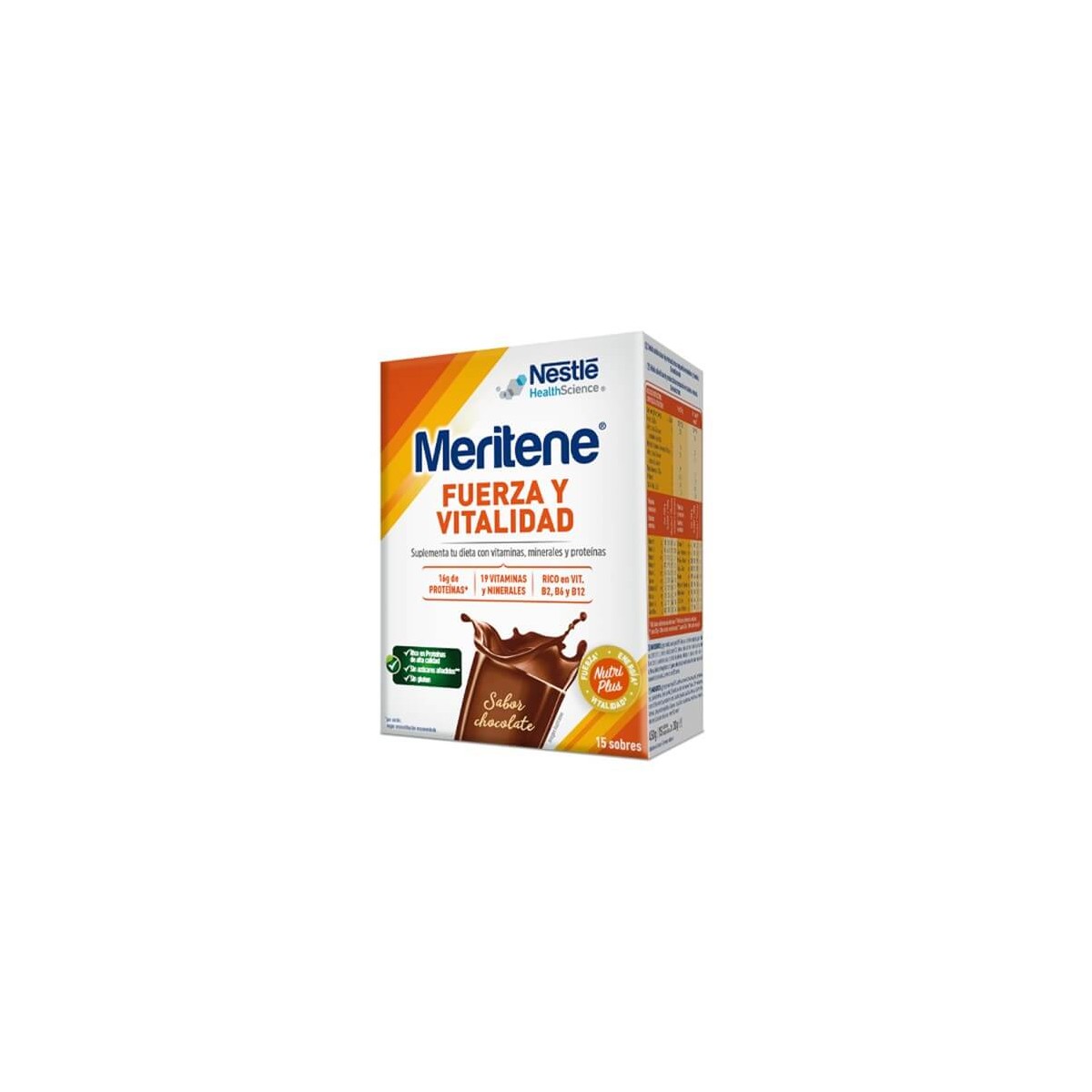 Meritene Chocolate 15 sobres