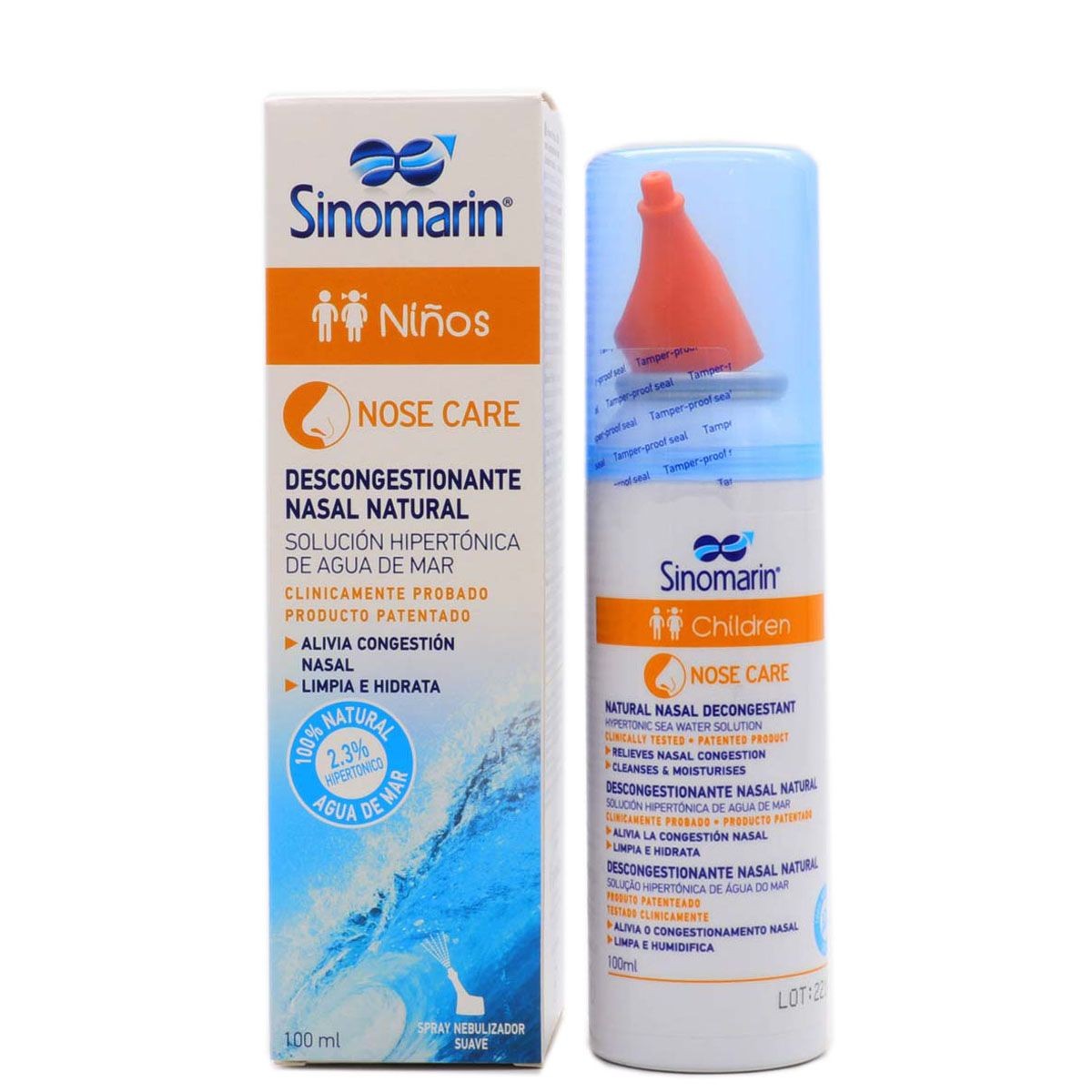 Sinomarin limpeza nasal niños 100 ml