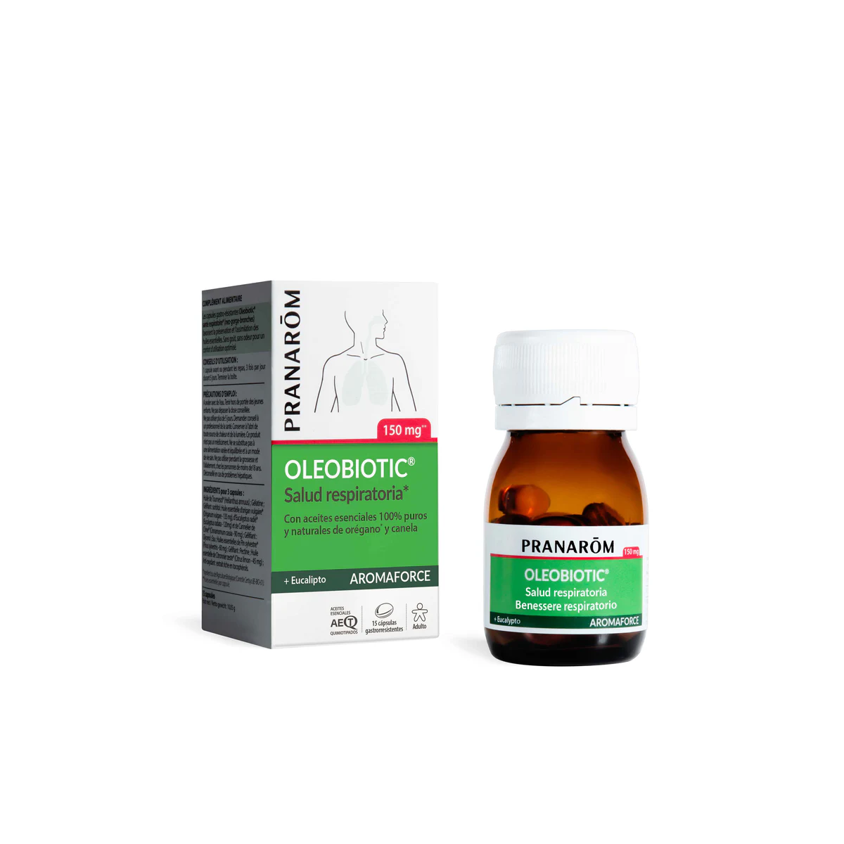 Pranarom OLEOBIOTIC Salud Respiratoria