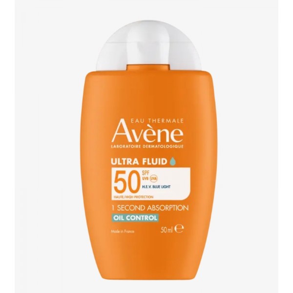 Avene Ultra Fluido Oil Control SPF50 50 ml