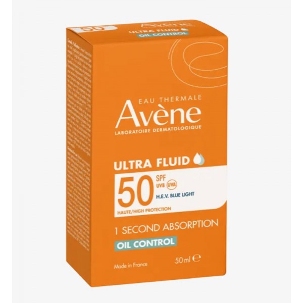 Avene Ultra Fluido Oil Control SPF50 50 ml