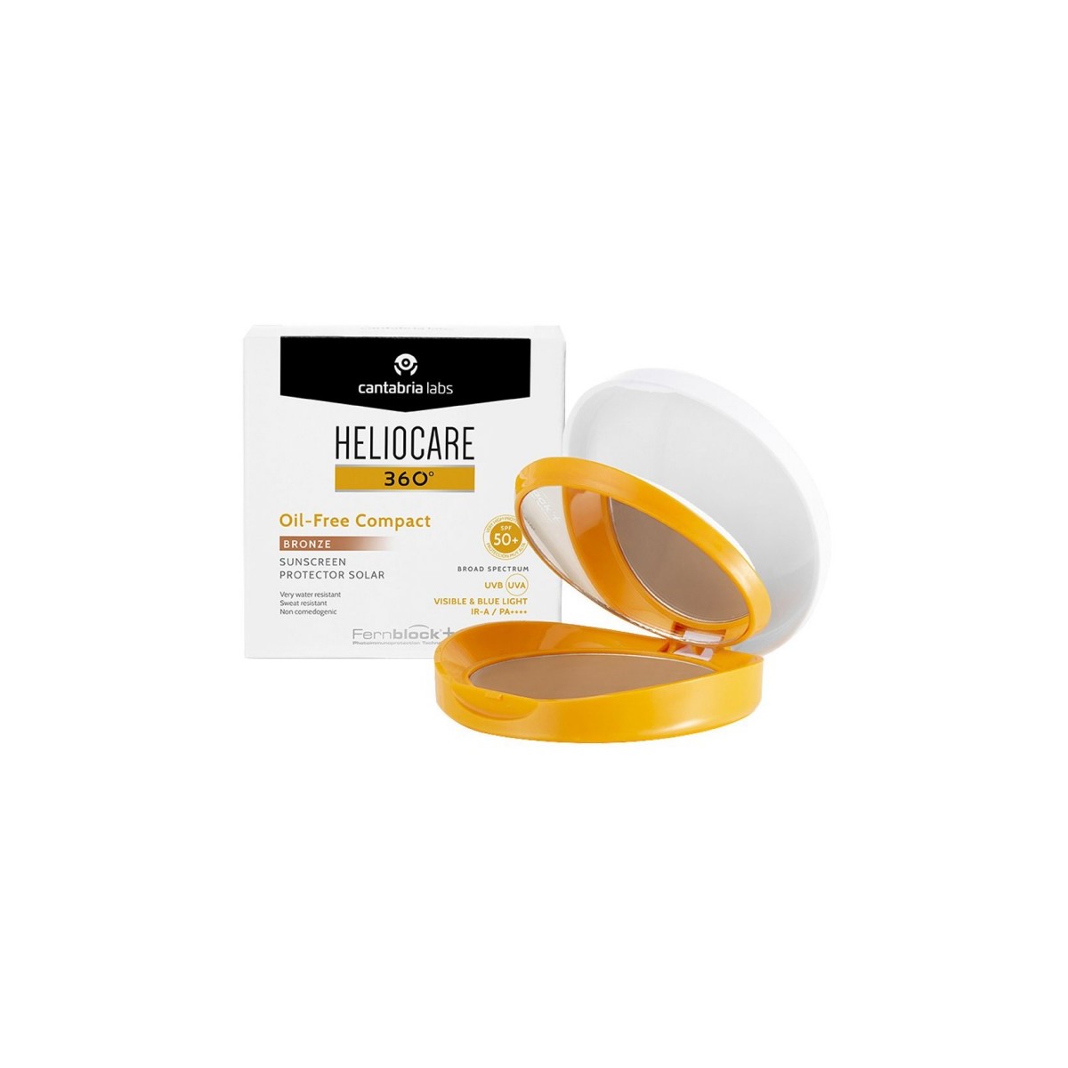 Heliocare Oil-Free Compact BRONZE