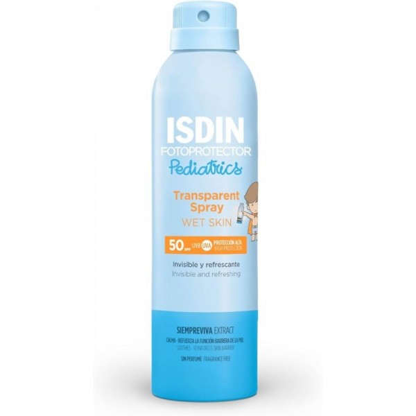 Isdin Fotoprotector Pediatrics Transparent Spray Wet Skin...