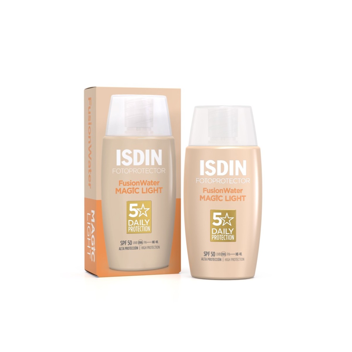 Isdin Fusion Water MAGIC LIGHT SPF 50