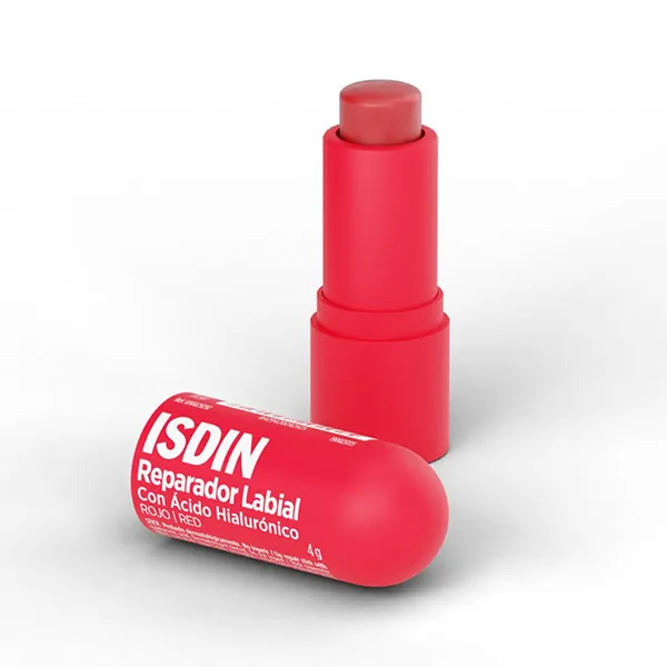 Isdin Reparador Labial ROJO 4g