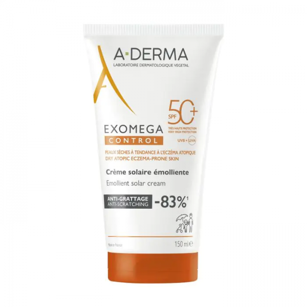 A-derma Exomega Crema Solar SPF50 150 ml