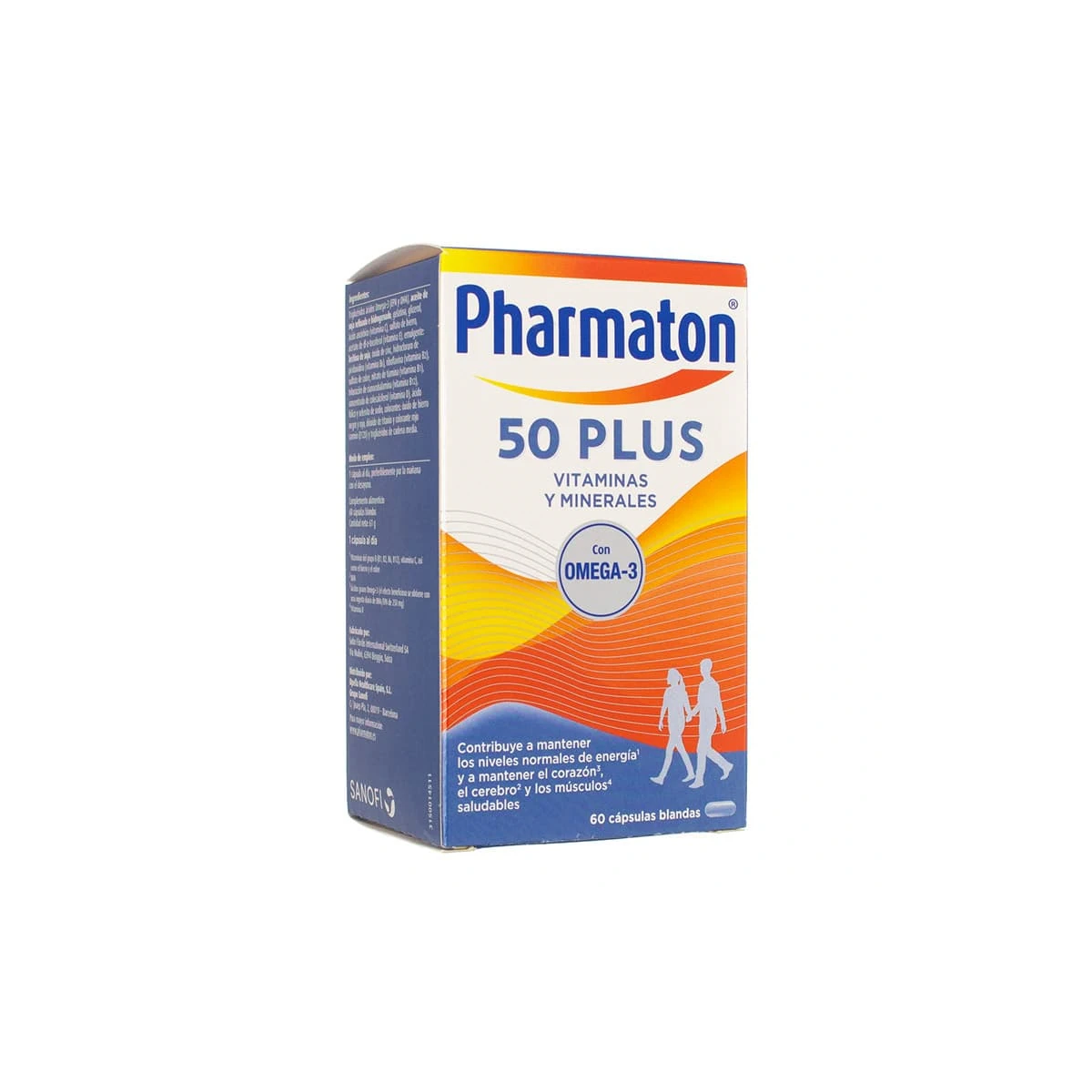 Pharmaton 50 Plus 60 cápsulas