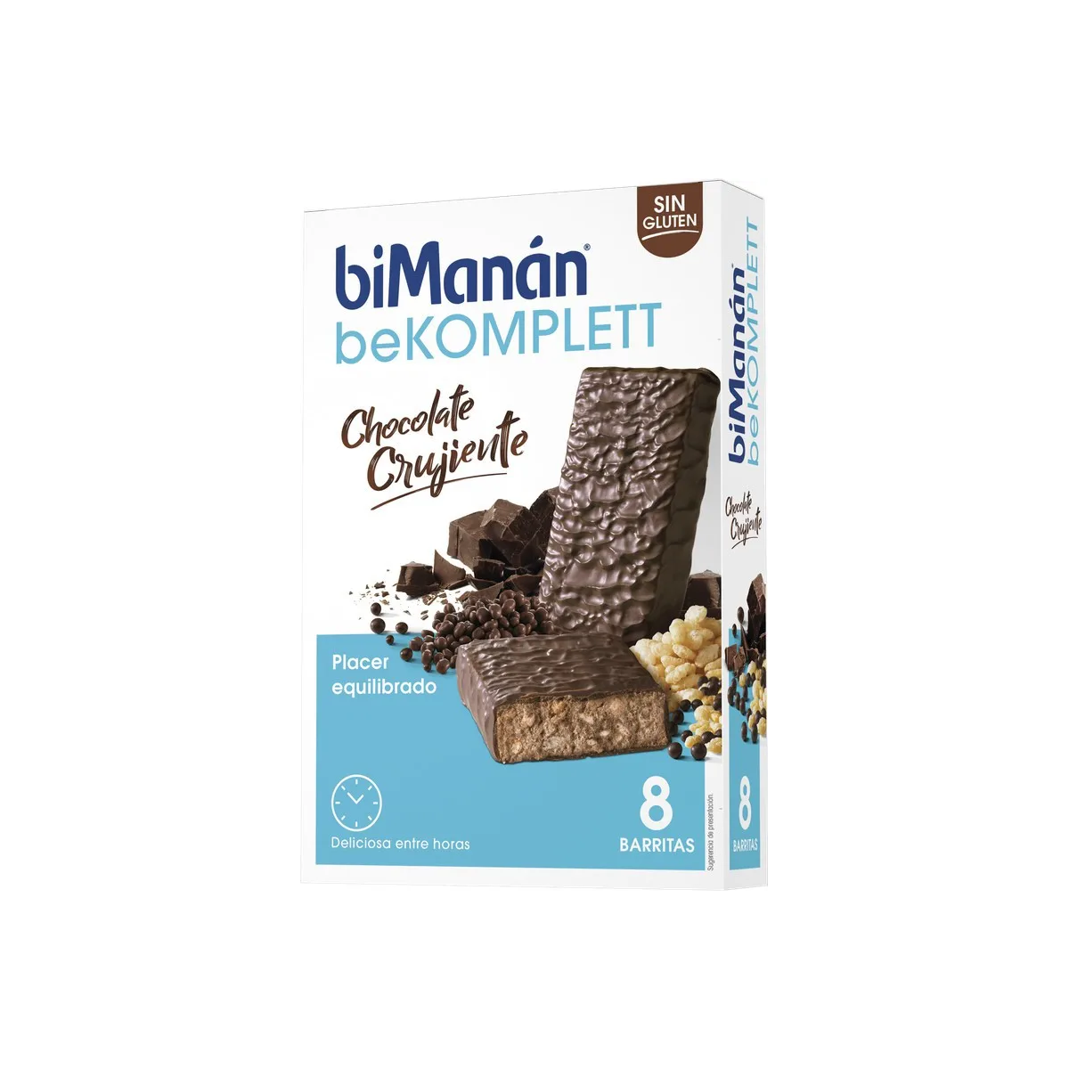 Bimanan komplett Chocolate Crujiente 8 Barritas