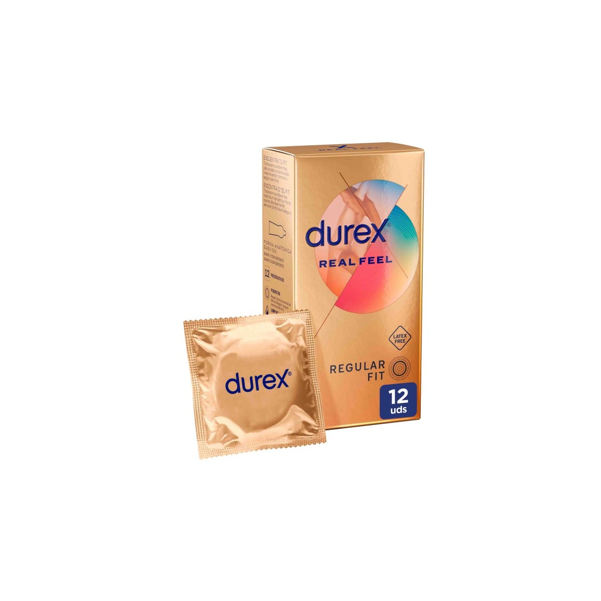 Durex Real Feel 12 Preservativos