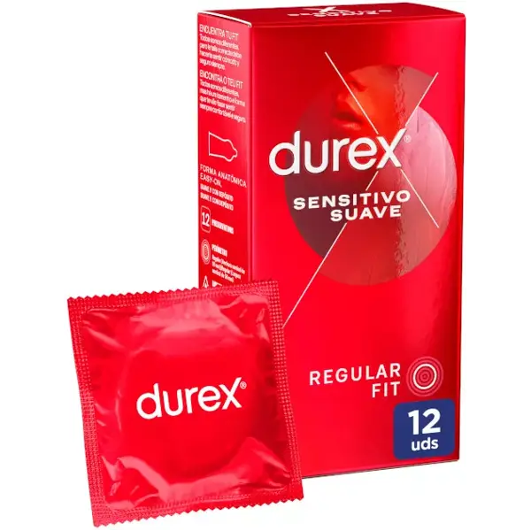 Durex Sensitivo suave 12 Preservativos
