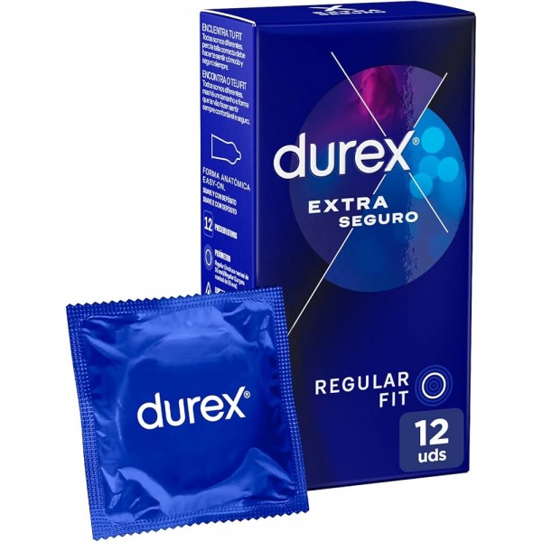 Durex Extra seguro 12 Preservativos