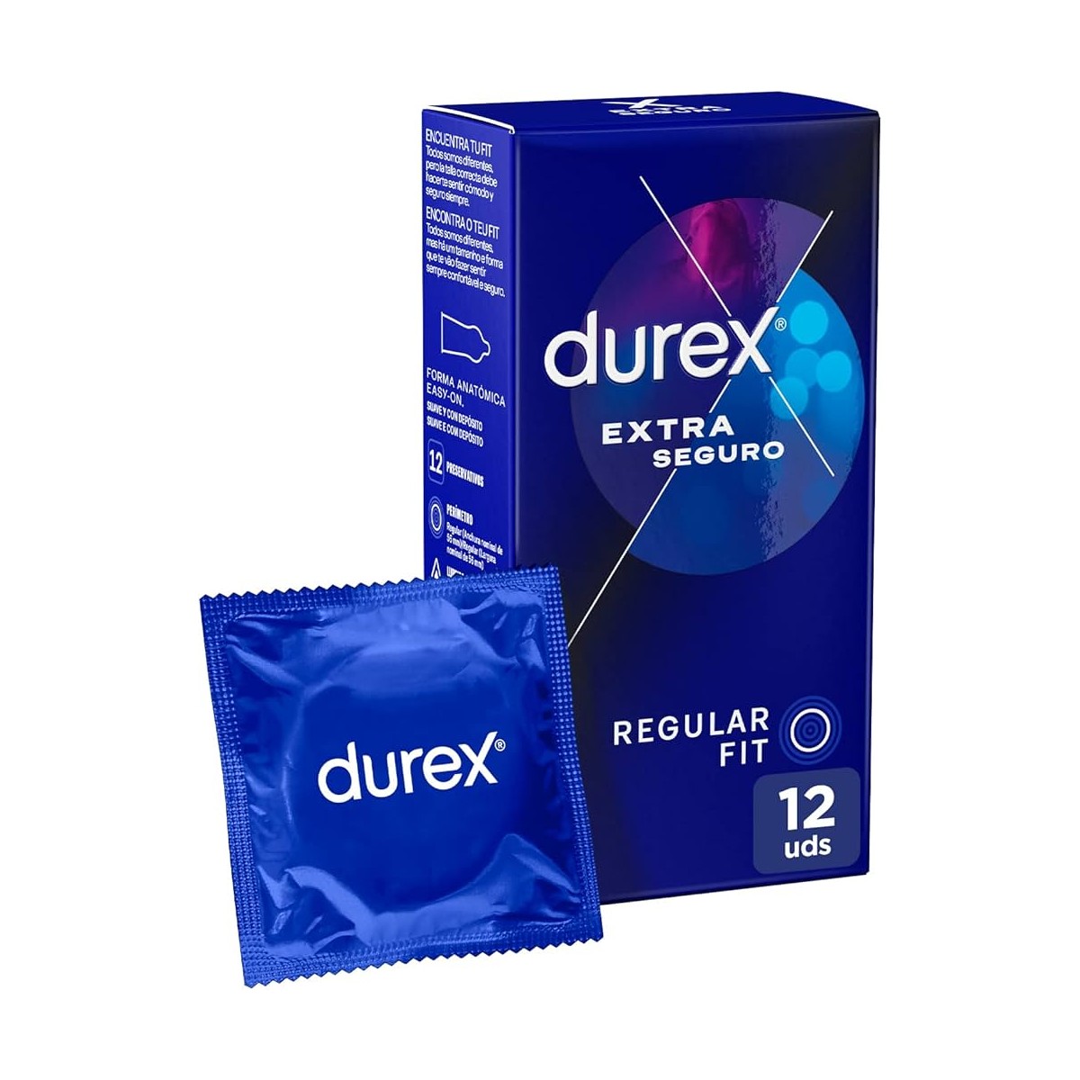 Durex Extra seguro 12 Preservativos