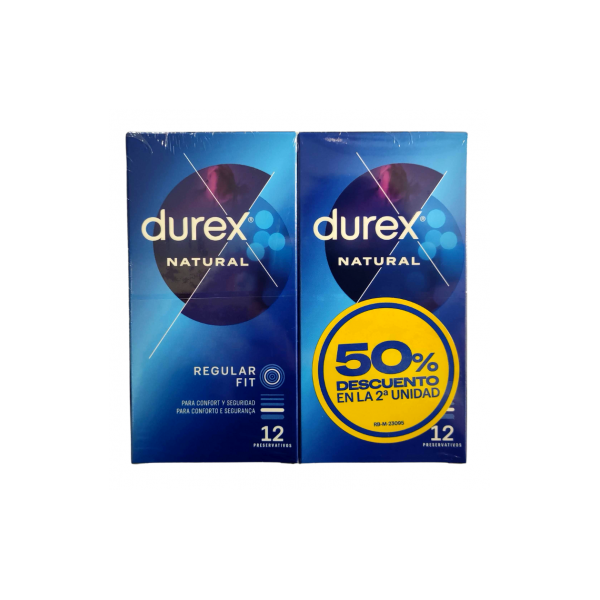 Durex Natural Plus Duplo 24 preservativos