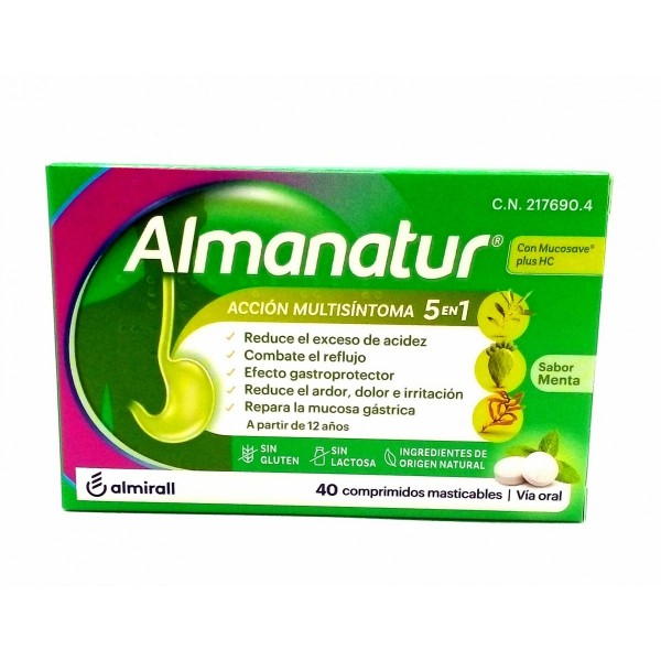 Almanatur 40 comprimidos masticables