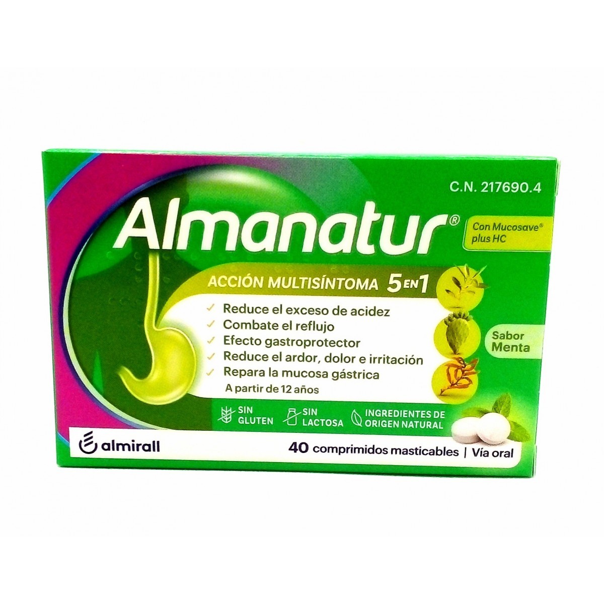 Almanatur 40 comprimidos masticables