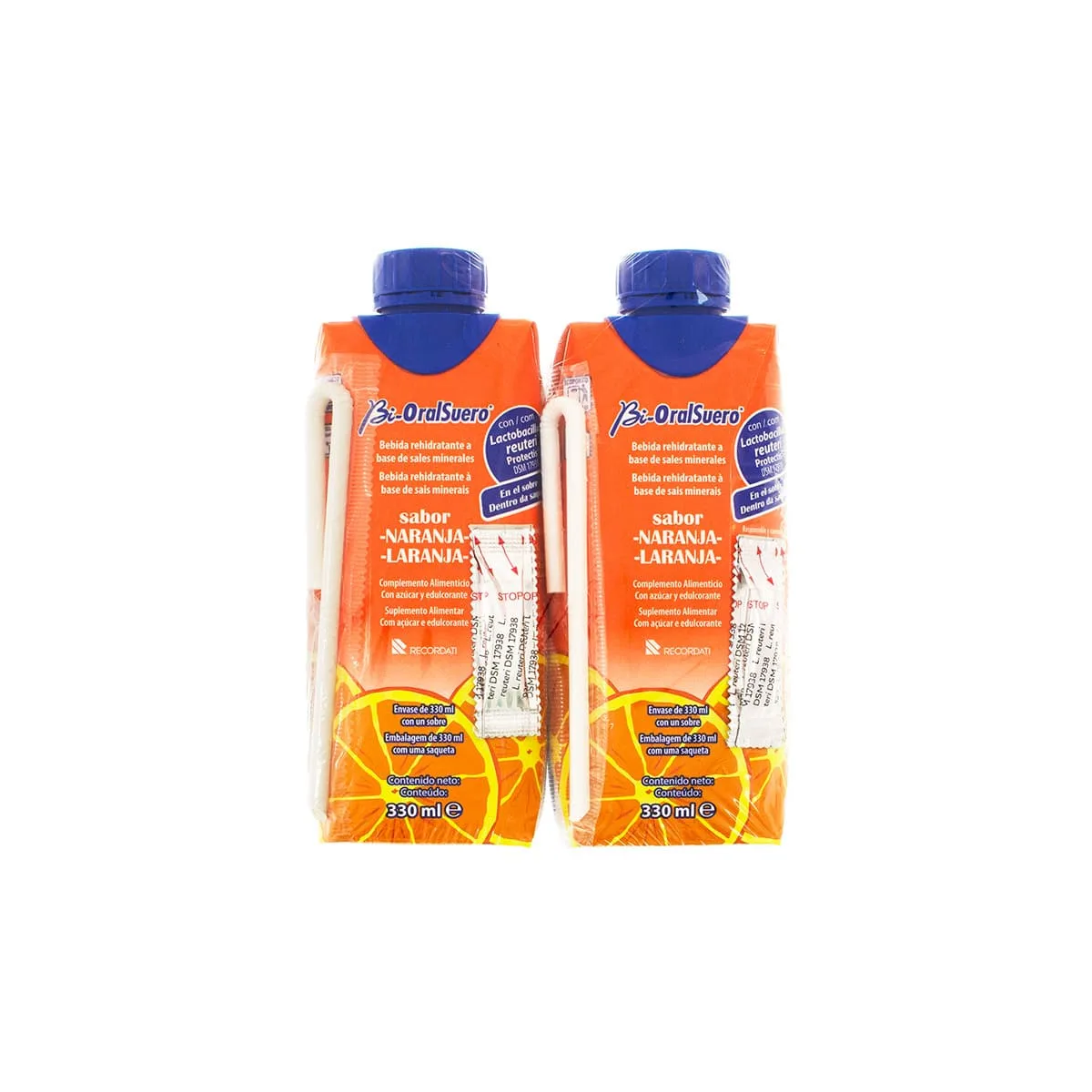 Bioralsuero Naranja 2 x 330 ml