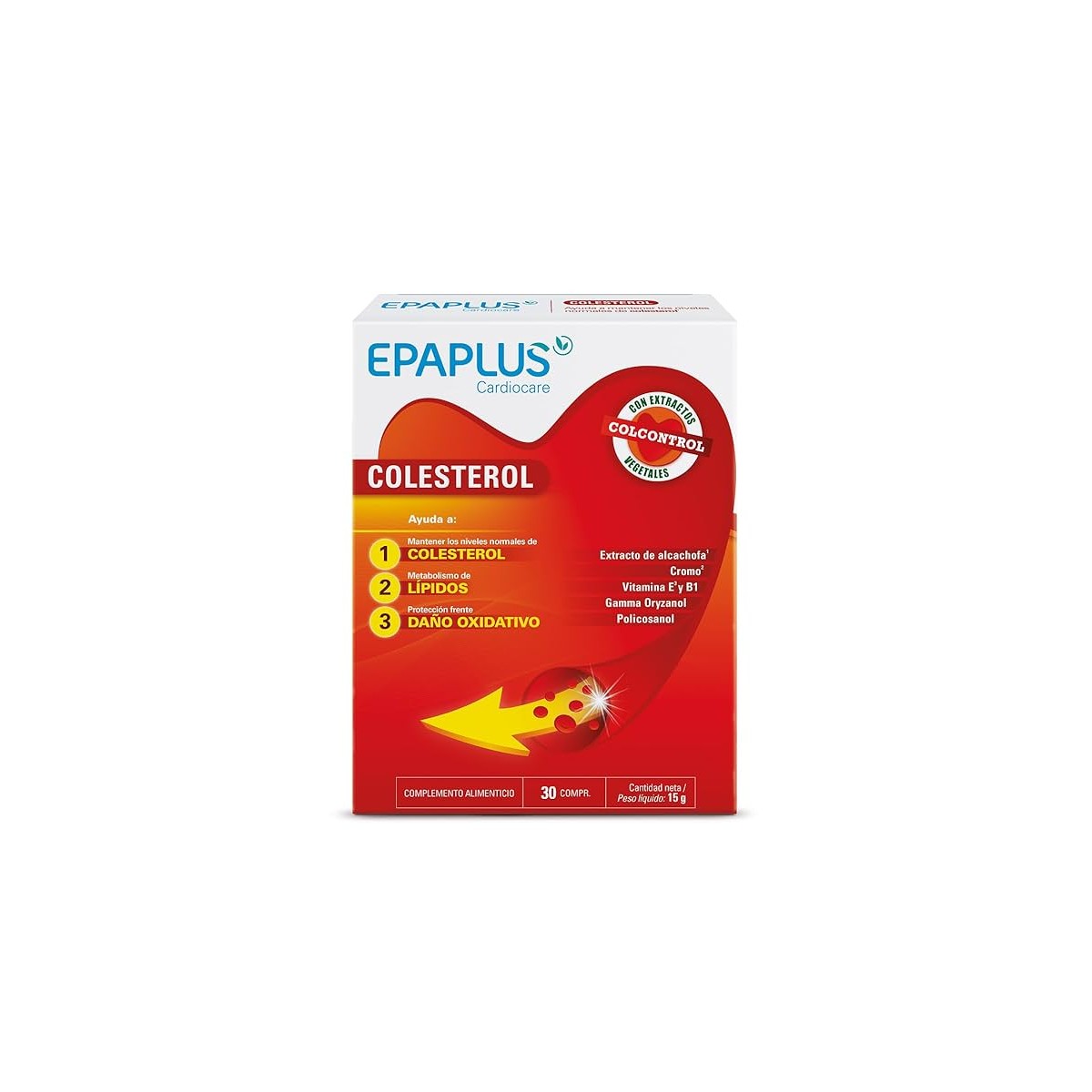 Epaplus Cardiocare Colesterol 30 comp