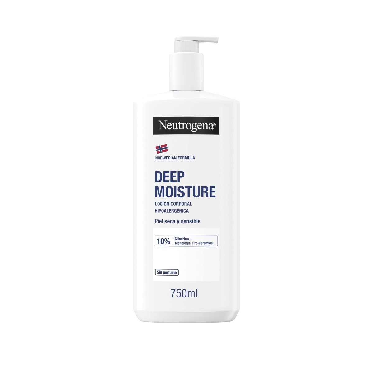 Neutrogena Loción Deep Moisture Hipoalergénica...