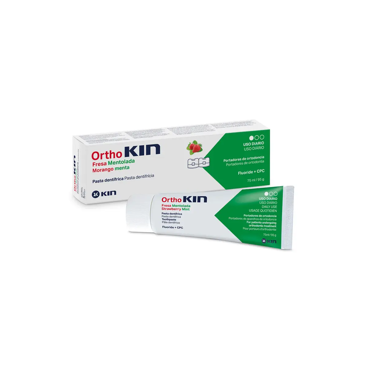 Ortho Kin Fresa Mentolada Pasta 75 ml