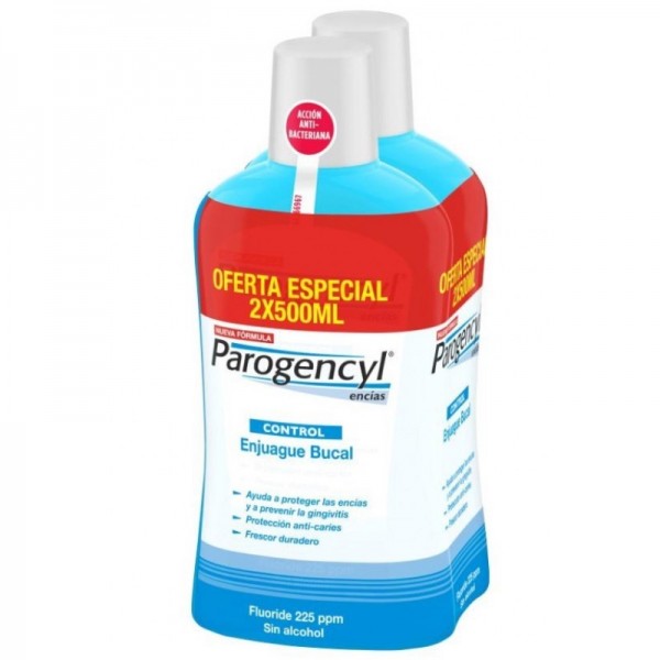 Parogencyl Colutorio Control 2x500ml