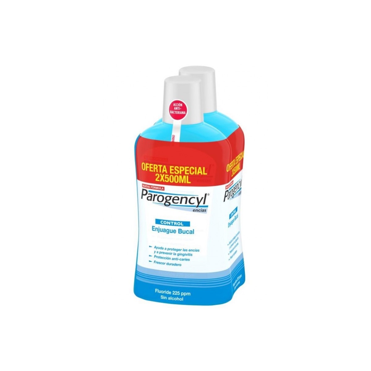 Parogencyl Colutorio Control 2x500ml