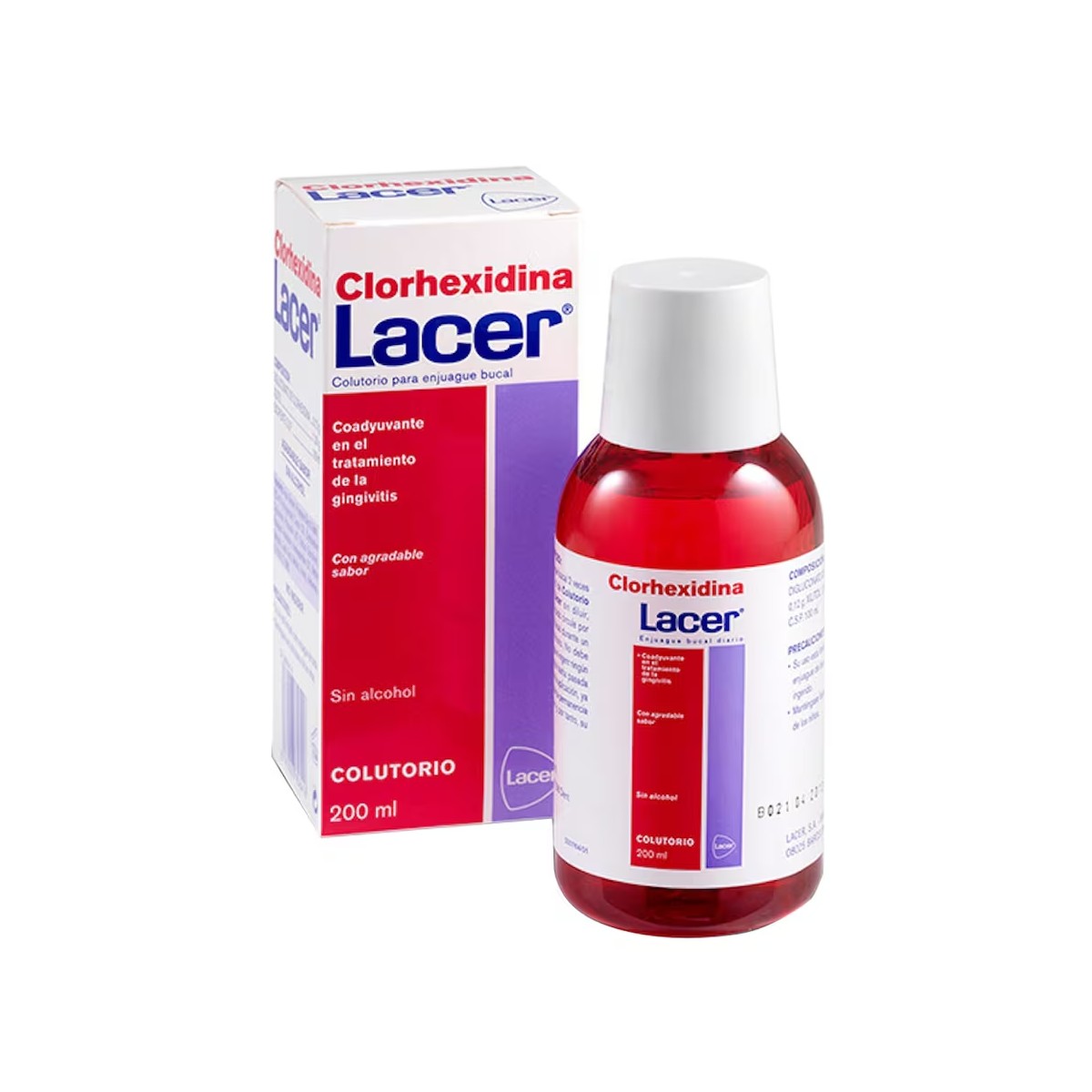 Lacer Colutorio Clorhexidina 200 ml