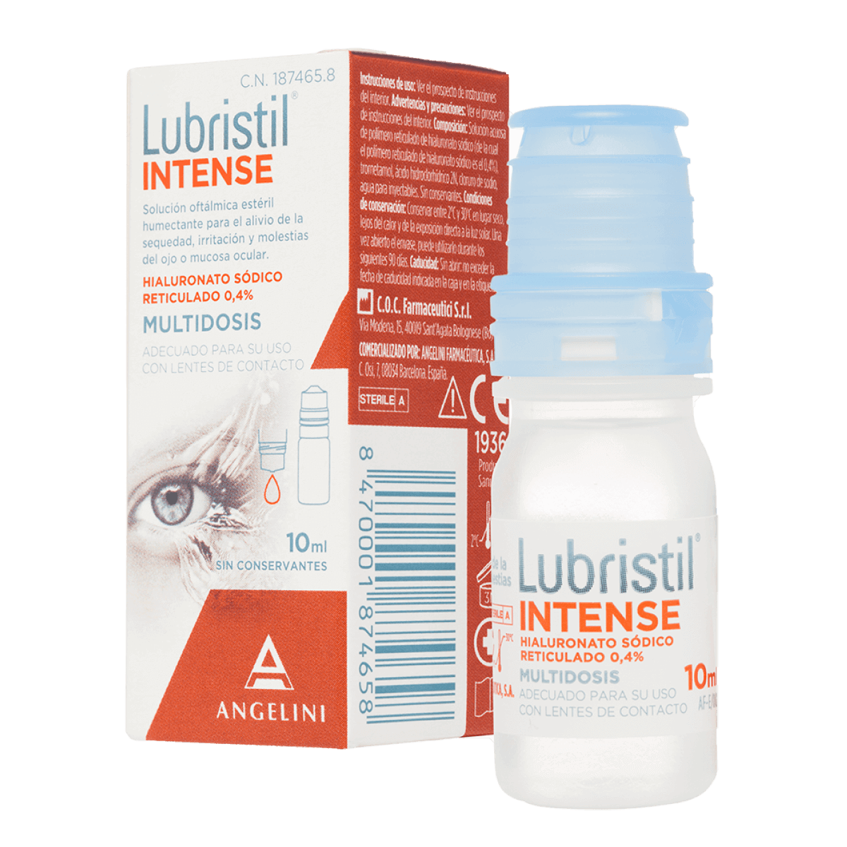 Lubristil Intense 10 ml multidosis