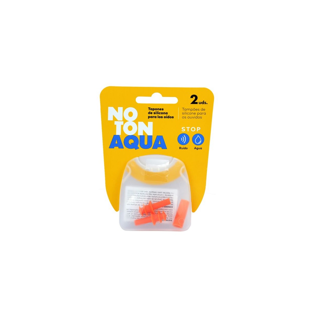 Noton Tapones Oidos Silicona 2 U