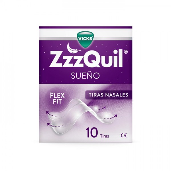 ZzzQuil 10 Tiras nasales