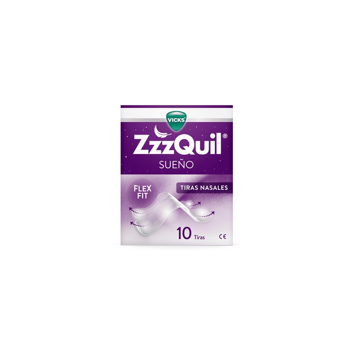 ZzzQuil 10 Tiras nasales