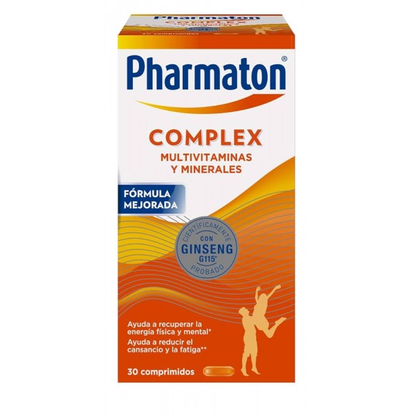 PHARMATON COMPLEX 30 COMPRIMIDOS RECUBIERTO