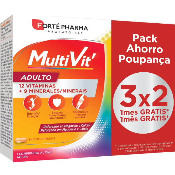 MULTIVIT´ADULTO 3X2