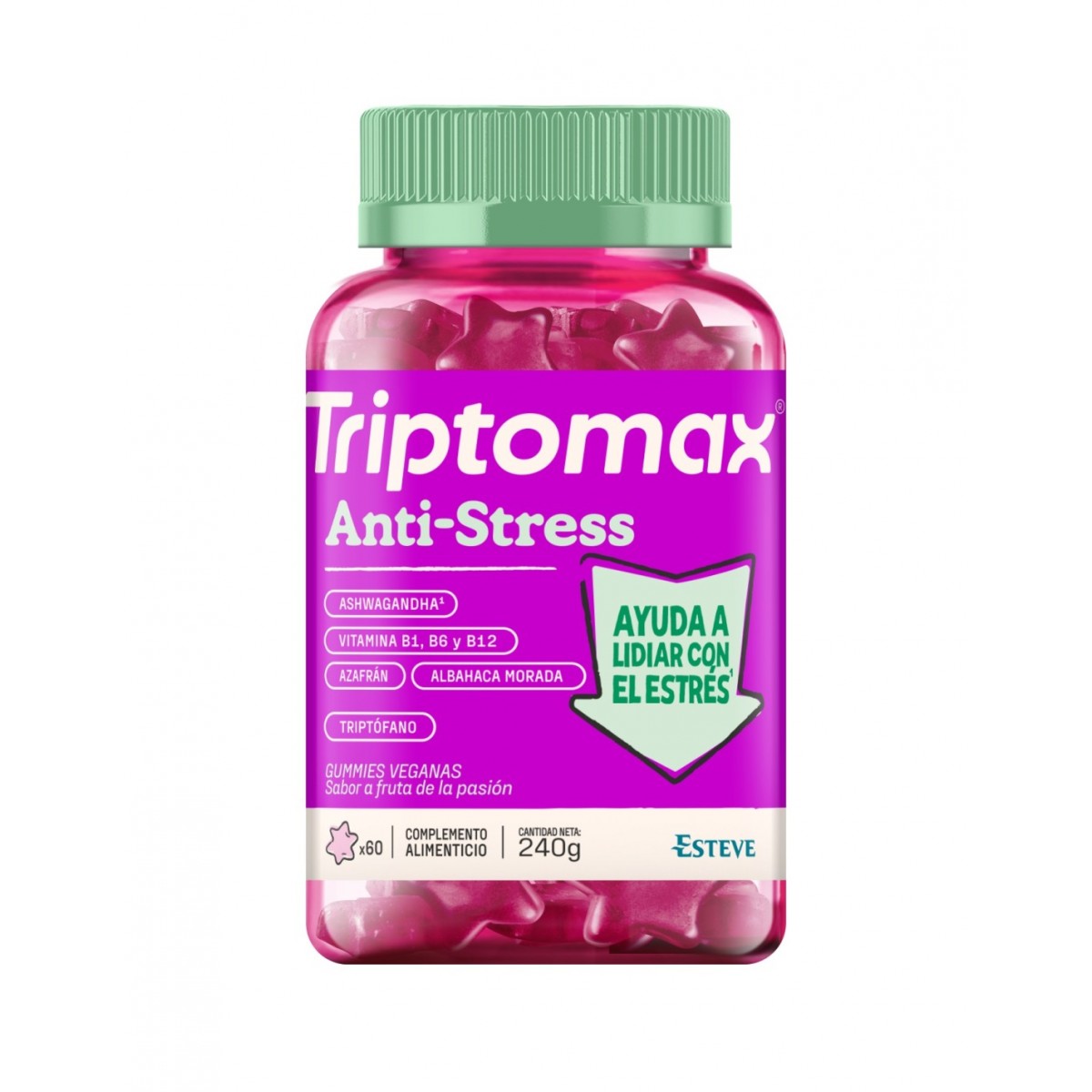 Triptomax Anti-Stress 60 gummies